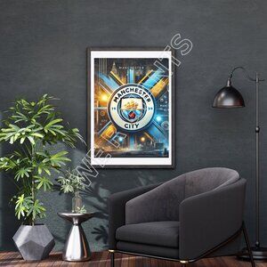 Manchester City F.C. Football 18x24 ART POSTER